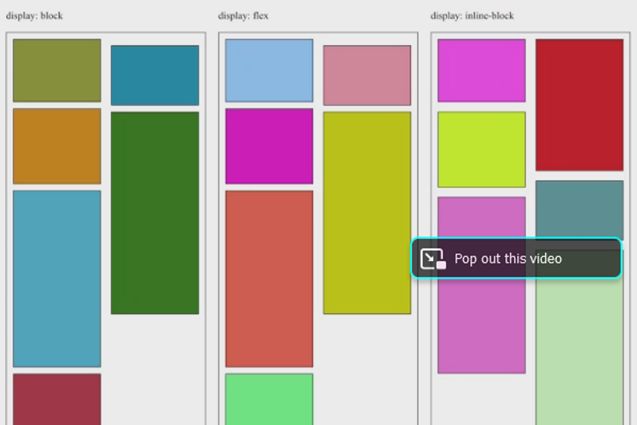 Misaligned columns