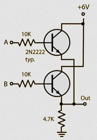 OR gate electrical circuit