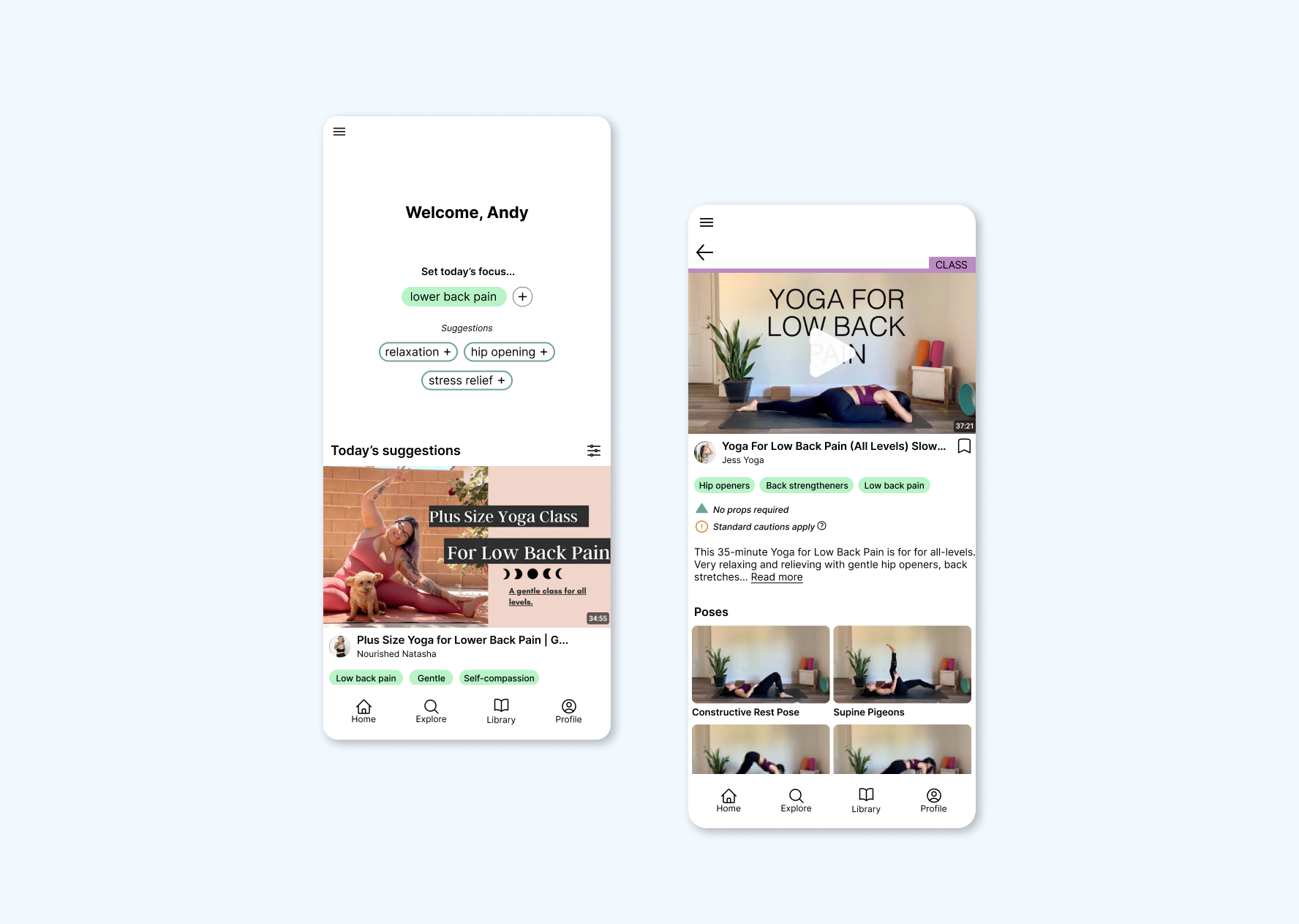 Yoga App Prototype